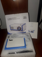 LED High-Resolution Mini Projector TFT LCD 1080 Pixels HD Multimedia