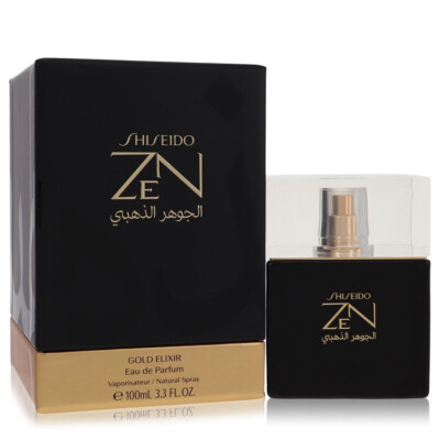 Zen Gold Elixir Perfume 3.4 oz EDP Spray for Women by Shiseido