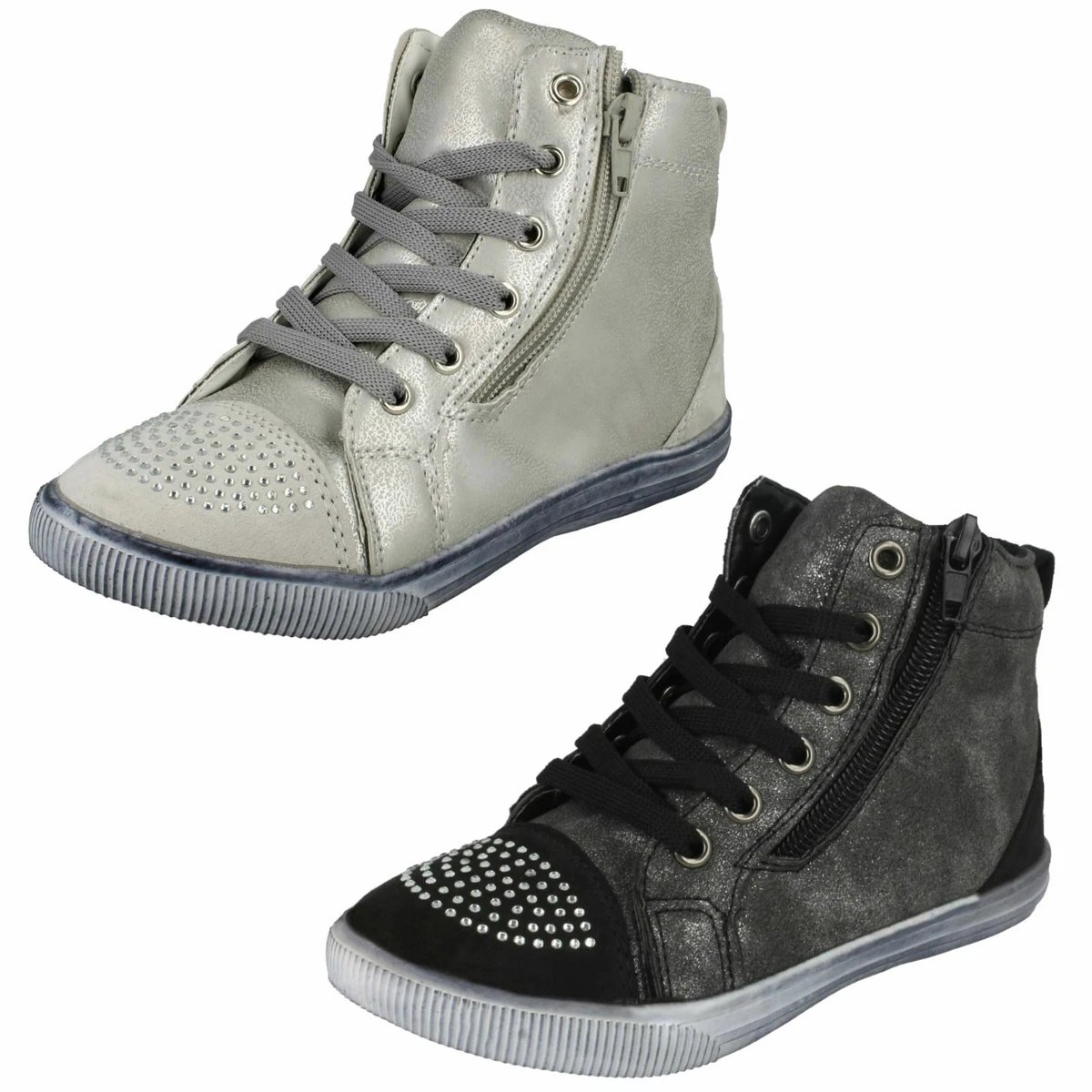 Girls clearance trainer boots