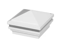 Fiberon 5" x 5" LED Post Sleeve Hardwired Pyramid Top Halo Deck Post Cap Light