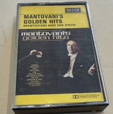 MANTOVANI  HIS ORCHESTRA - UK CASSETTE TAPE - MANTOVANI'S GOLDEN HITS