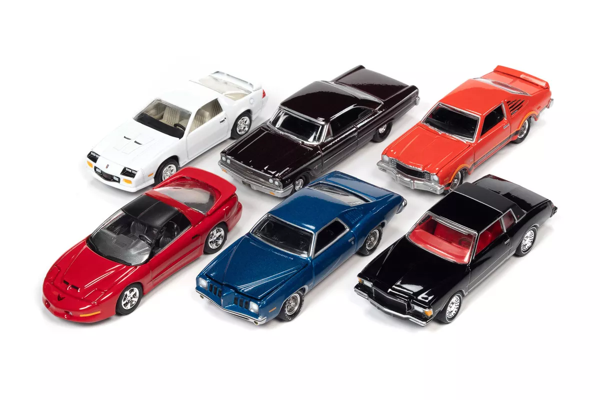 JOHNNY LIGHTNING MUSCLE CARS U.S.A. 2021 RELEASE 4 SET A 6 1 64