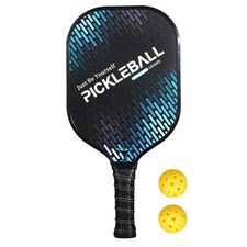 Ultralight Pickleball Paddle and Ball Set Carbon Fiber Surface Pickle Ball U8F7