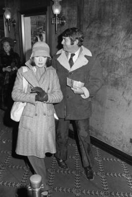 Actor Paul Sorvino with unidentified woman at a screening of 'The - Old Photo