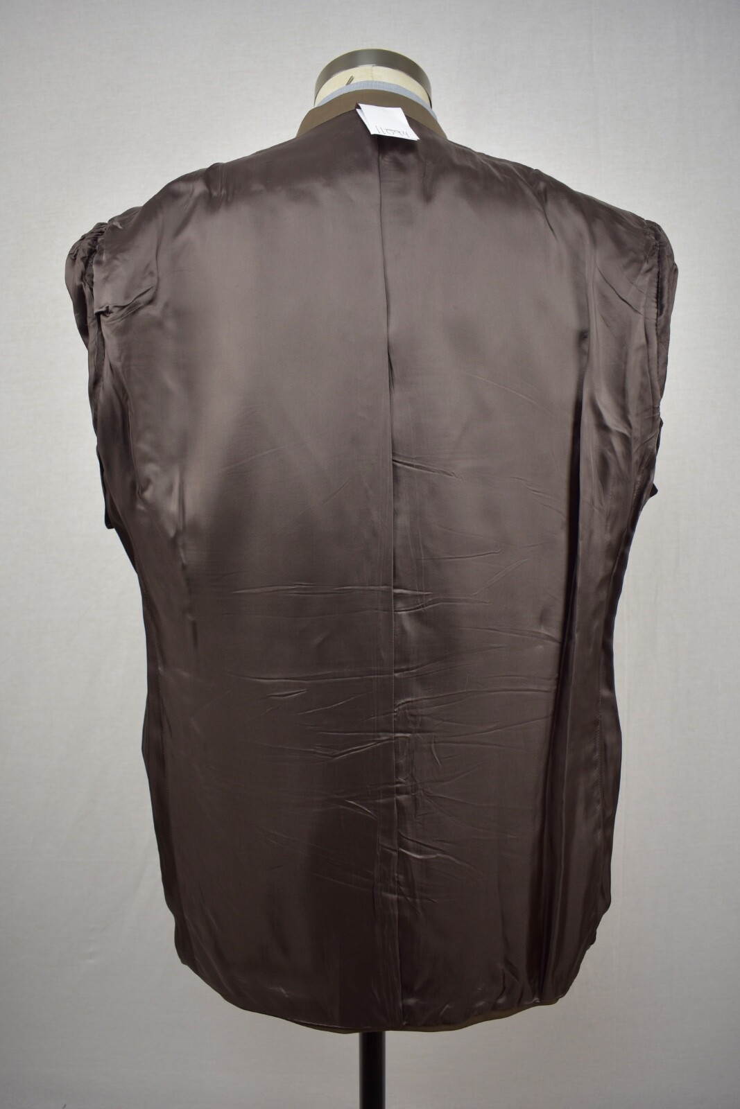 Bespoke Solid Brown Wool Three Button Two Piece S… - image 5