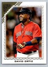 2022 Topps Gallery Baseball #133 David Ortiz Boston Red Sox HOF