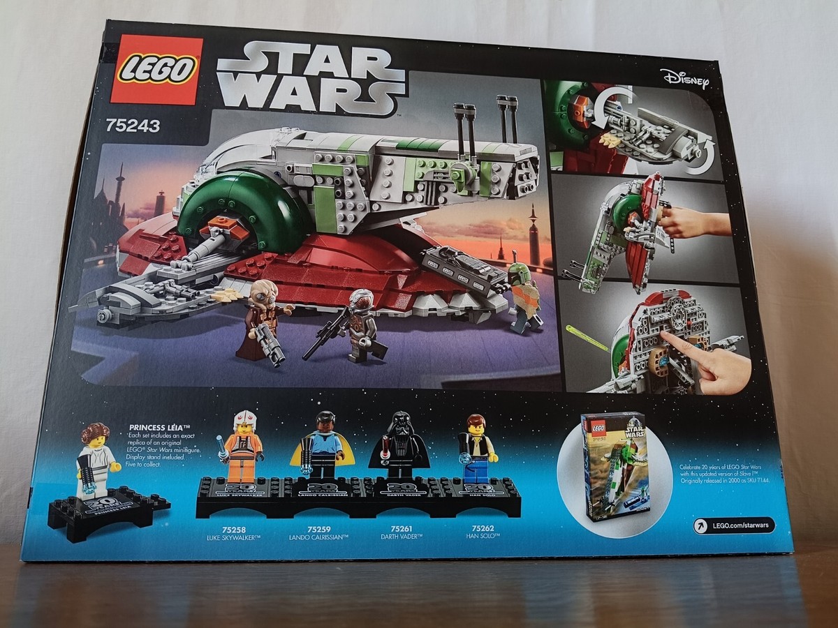 LEGO® 7524 Star Wars LEGO Slave I-20th Anniversary RARE MISB