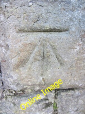 Photo 6x4 Ordnance Survey Cut Mark Swansea/Abertawe This OS cut mark can c2013