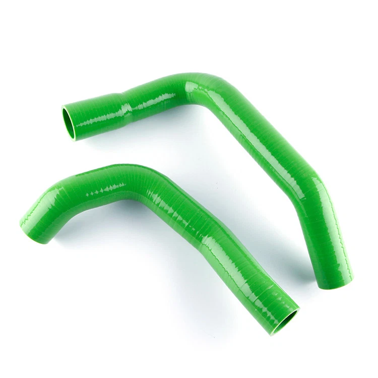 For Chevrolet Chevy ii Nova 250 4.1 I6 1968-1974 Silicone Radiator Hose Green - Image 4 of 4