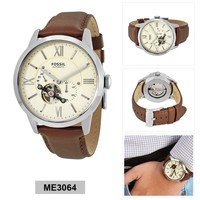 Fossil Analog Casual Watch Townsman Brown Mens Me3064 Fossil Analog Casual Watch Townsman Brown Mens Me3064