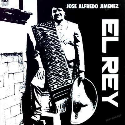 Jose Alfredo Jimenez - El Rey El Salvador LP 1975 (VG/VG) .