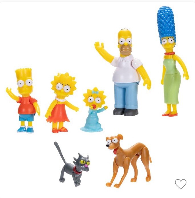 The Simpsons ファミリーセダンセット The Simpsons Family Sedan Set From Jakks Plus 2.5