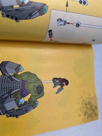 Lego Marvel Superheroes Hulk Buster #76031 Instructions Book