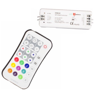 LED Light controller for Storefront chase effect module Strip SPI light 12v 24v
