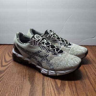 Asics Gel Quantum 180 Running Shoes Women's 10 White Black Gym Fitness  Sneakers - Main Image