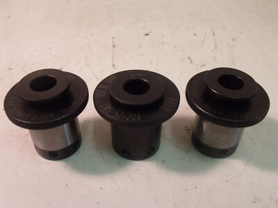 (3) New Valenite / Smith Tool 1/4'' Pipe Tap Adapters