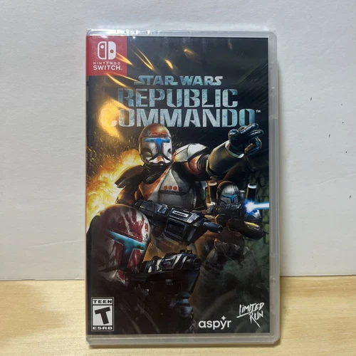 Star Wars Republic Commando Nintendo Switch Limited Run LRG #103 Brand New