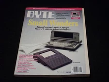 1989 AUGUST BYTE MAGAZINE - NEURAL NETWORKS COVER - L 13623