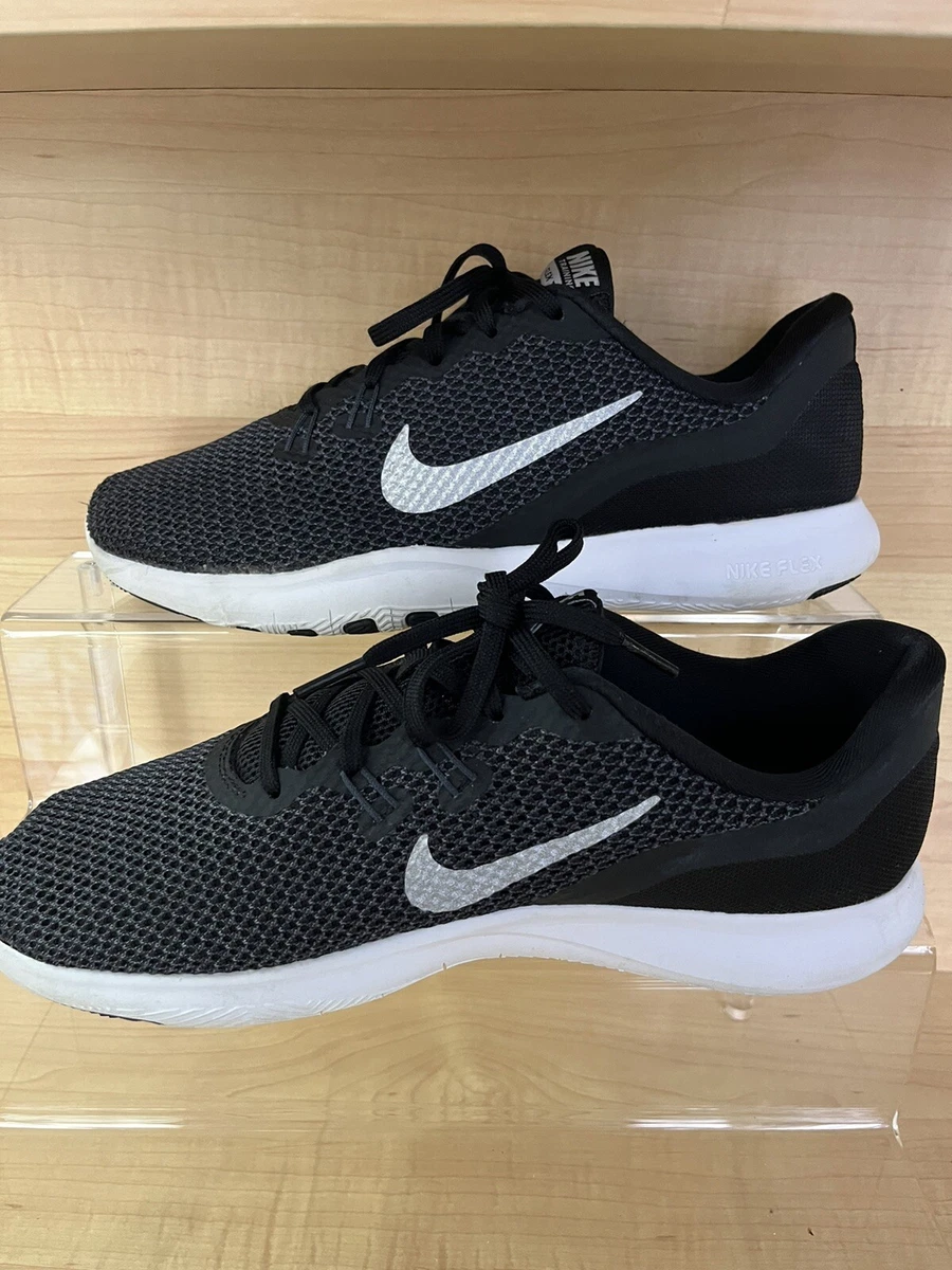 Nike Flex TR7 Trainers Women s Black Metallic Size 9 eBay