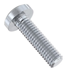 Image of M2.5 x 8mm Machine Screws Slotted Pan Zinc Cr3 Mild Steel BZP DIN85