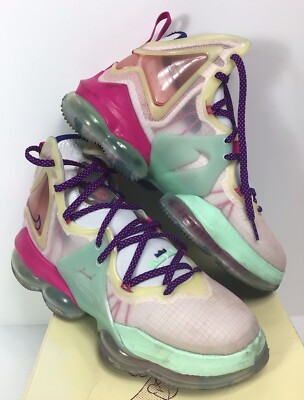 Size 8.5- Nike LeBron 19 Valentine's Day | eBay