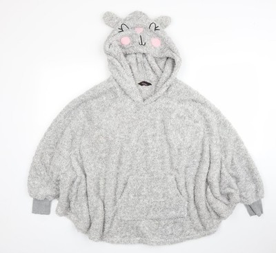 Grauer Damen-Cardigan Pullover UK-Größe 10 Feel Fabulous
