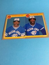 1985 Fleer Toronto's Big Guns UPSHAW & MOSEBY Toronto Blue Jays #635 #636 {NM++}