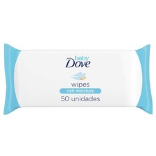 Dove Baby Wipes Rich Moisture 50 Count Pack Of 6 Fragrance Free For Sensitive...