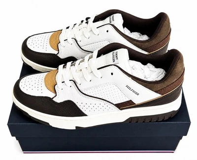 Tommy Hilfiger TH Basket Modern Street LTH Taille 42 Neuves Cuir FM0FM05211 - Photo 1/4