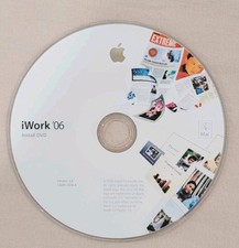 Apple iWork '06 Install DVD for Mac Computer, Version 2.0 with Product Key, 2006