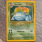 1999 Venusaur 15/102 Base Set Holo Rare Pokemon Card WOTC English