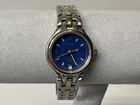 Vintage blue dial face Timex Indiglo sport lady's watch/wristwatch
