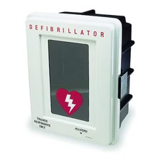 Allegro Industries 4400-D Defibrillator Storage Cabinet, Wall Mount