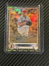 2022 Topps Gilded Collection Gold Etch /99 Rookie - Reid Detmers Auto