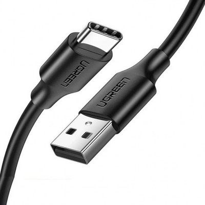 Ugreen 60117 USB 2.0 Kabel 1,5m USB AUF USB C Schwarz