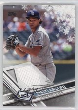 2017 Topps Holiday Wal-Mart Exclusive Relics Chris Archer #R-CA fm0