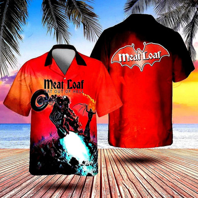 Meat Loaf First Album Hawaiian Shirt Size S-5XL UM521