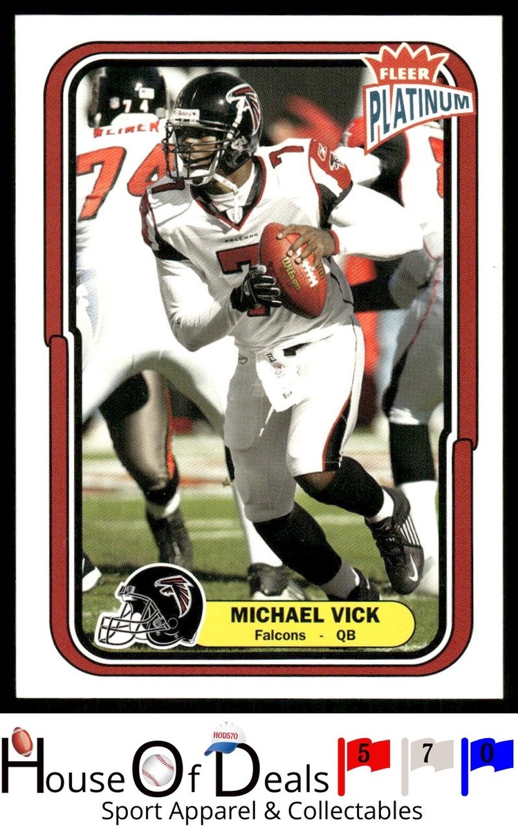 2004 Fleer Platinum #98 Michael Vick Atlanta Falcons Football card