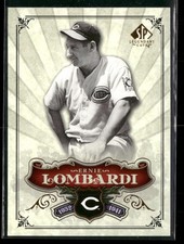 2006 SP Legendary Cuts #69 Ernie Lombardi