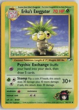 Erika's Exeggutor 44/132 Uncommon Gym Heroes Pokemon Unlimited Lightly Played on eBay
