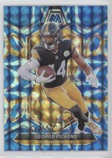 2024 Panini Mosaic Reactive Blue Mosaic Prizm George Pickens #186 1a7j