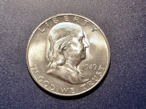 Choice BU 1949-D FBL Franklin Half Dollar