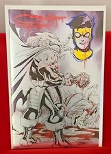 Battle Beast #3 Signed Sajad Shah Foil SDCC Exclusive w/ Invincible REMARK! COA