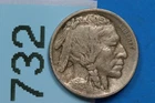 1913 TY1 TYPE 1 5C INDIAN HEAD BUFFALO NICKEL EARLY US TYPE COIN RAW-732