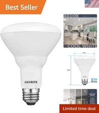 Eco-Friendly BR30 LED Light Bulb - 8.5W, 65W Equivalent, Dimmable Damp Rated