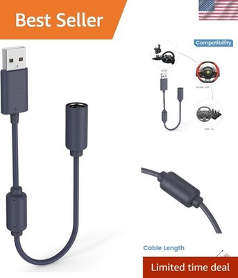 Replacement USB Cable for Logitech G920, Ferrari 458 Spider Racing Wheel Driv...