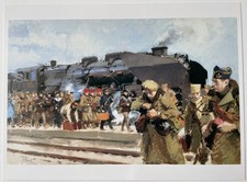 Retour de permission par Albert Brenet