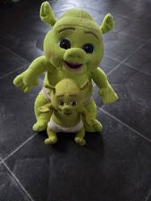 Vintage DreamWorks Shrek the Third Ogre Babies plush toys from 2007