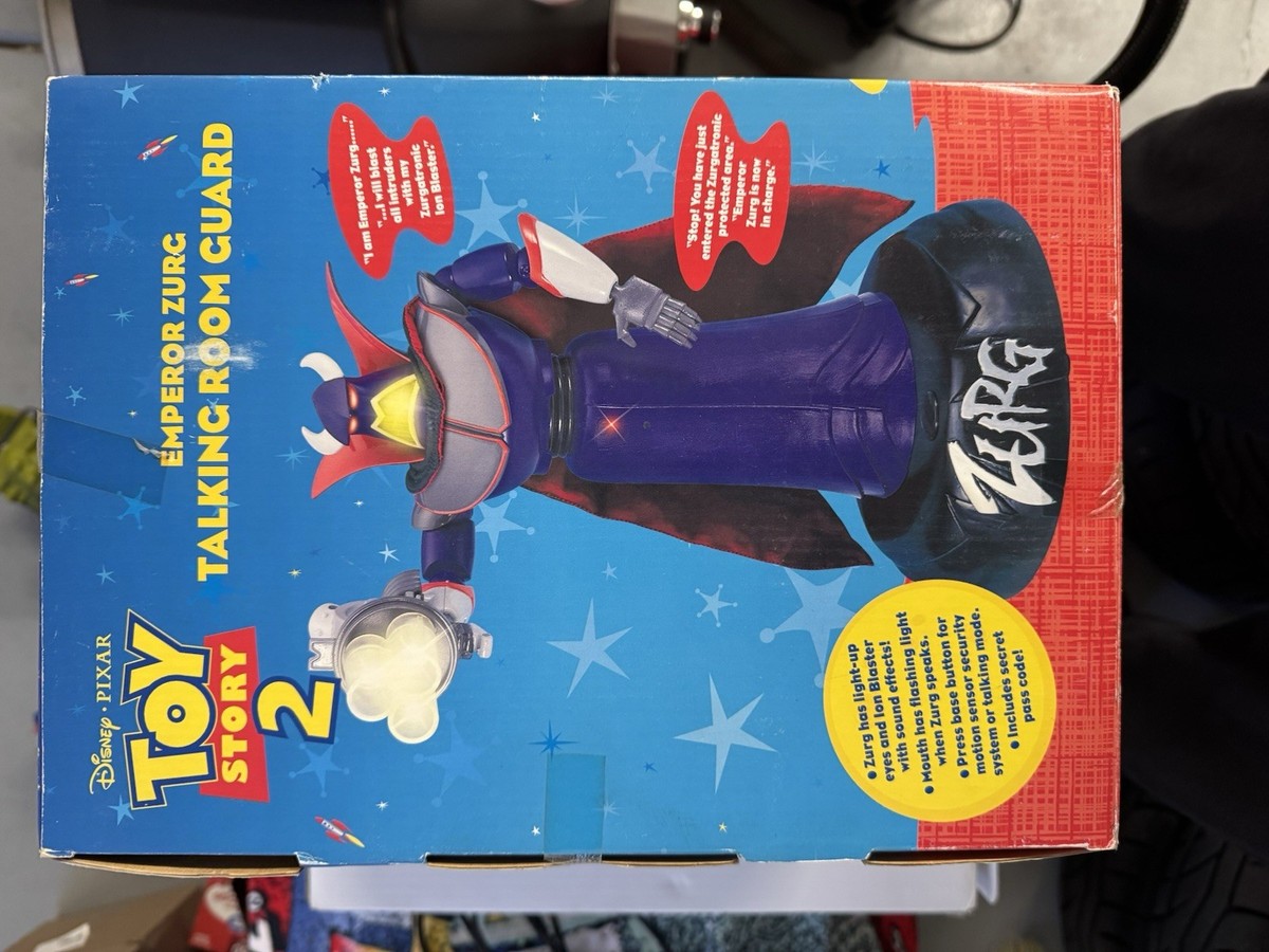 Thinkway Toys Disney Pixar Toy Story 2 Emperor Zurg Talking Room