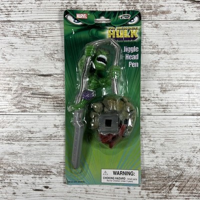 Jiggle Head Incredible Hulk Pen (2003) Marvel Comics Entertainment Merchandisers